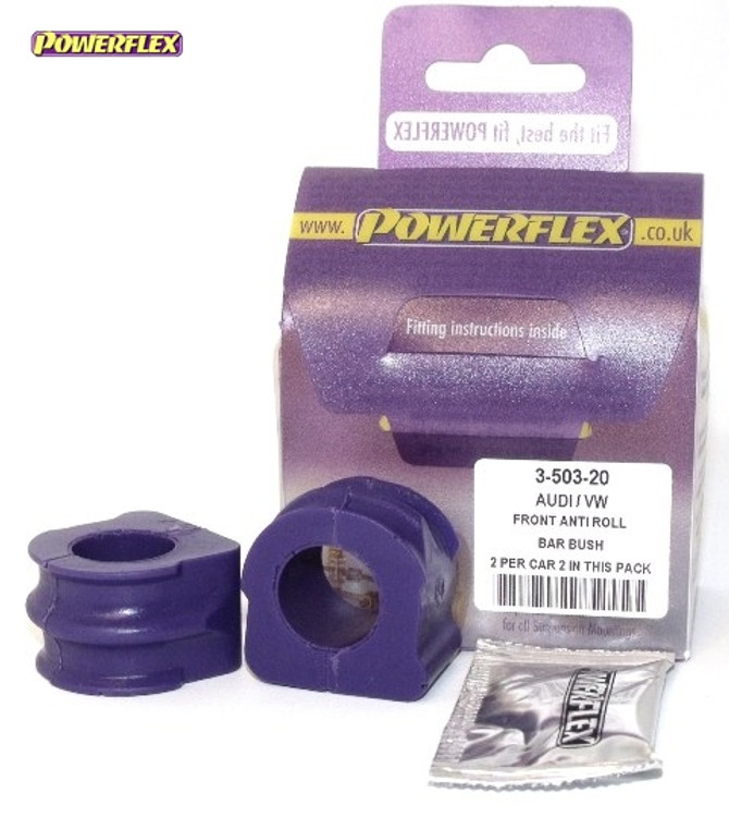 Powerflex Front Anti Roll Bar Mounting 20mm - TT Mk1 Typ 8N 4WD (1999-2006) - PFF3-503-20