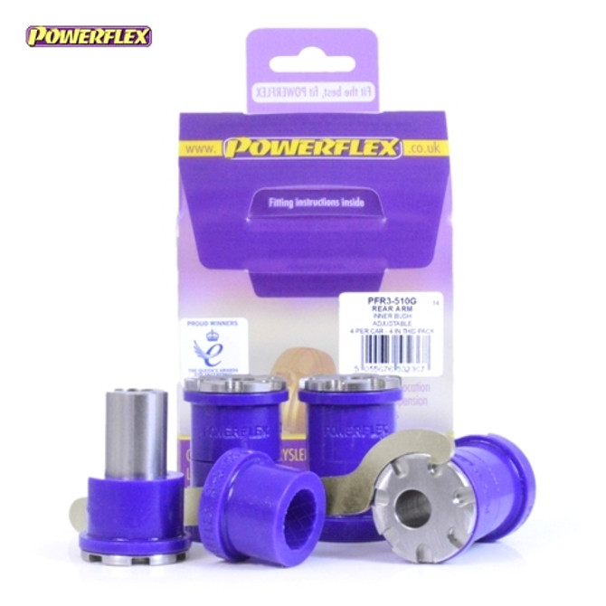 Powerflex Rear Arm Inner Bush Camber Adjustable - Golf Mk4 R32/4Motion - PFR3-510G
