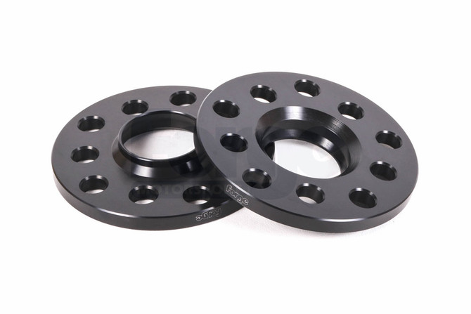 Forge 11mm (per side) hubcentric spacers (pair) Black  5x112-66.5