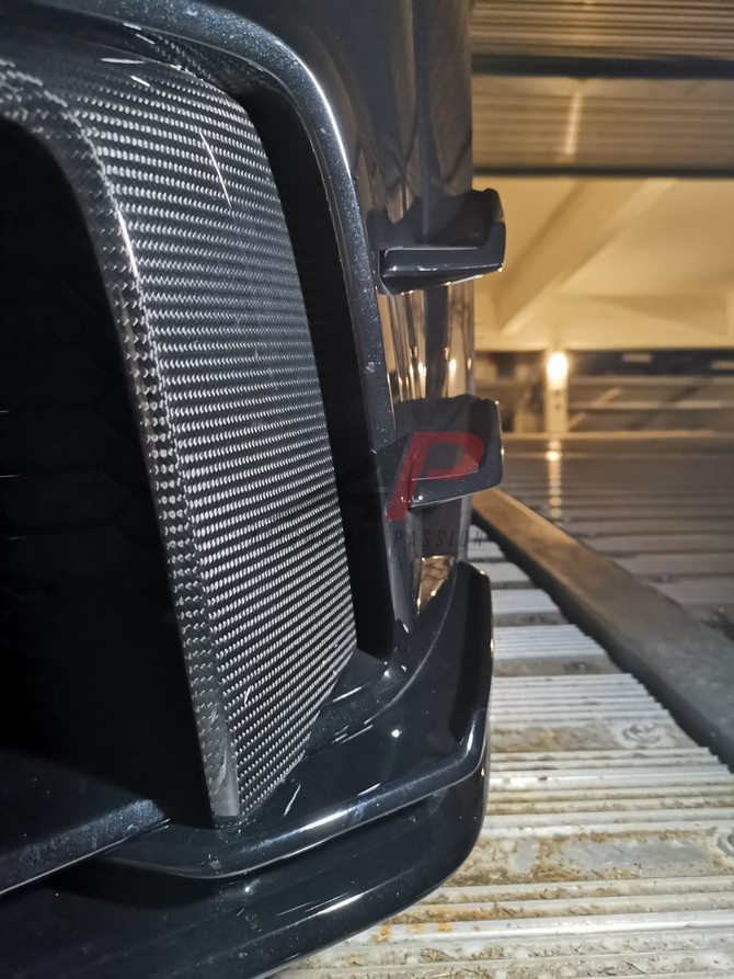 AP Design Dry Carbon Fibre L shaped Front Blades - TTRS 8S