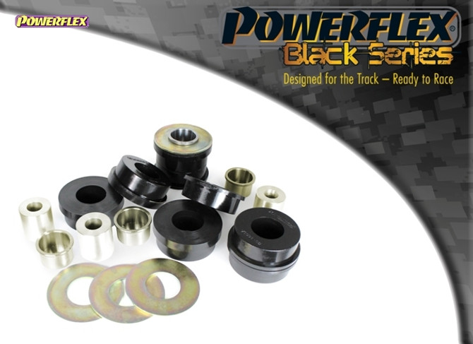 Powerflex Track Front Subframe Mounting Bushes - Cayenne E2 92A (2011 - 2017) - PFF85-1605BLK