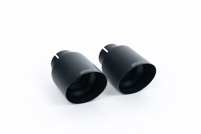 Milltek Cat-back Exhaust - Cerakote Black Tips. Exc. Rear Catalysts - Boxster - S 3.2 987 Gen1 - 2004-2009 - SSXPO121