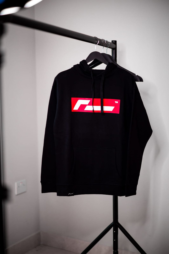 RacingLine Black/Red Hoodie (VWRA002)