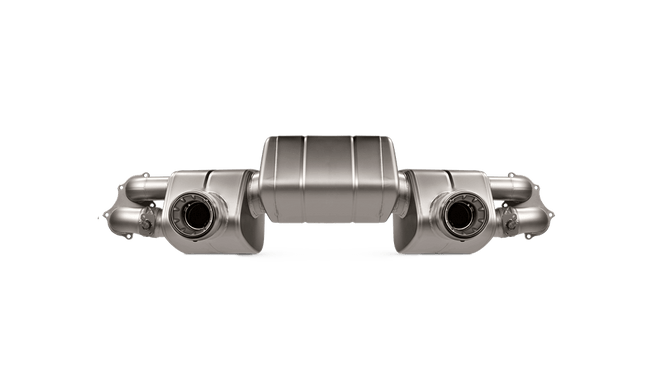 Akrapovic 'Slip-On Race Line' Titanium Exhaust System - Cayman 718 GT4