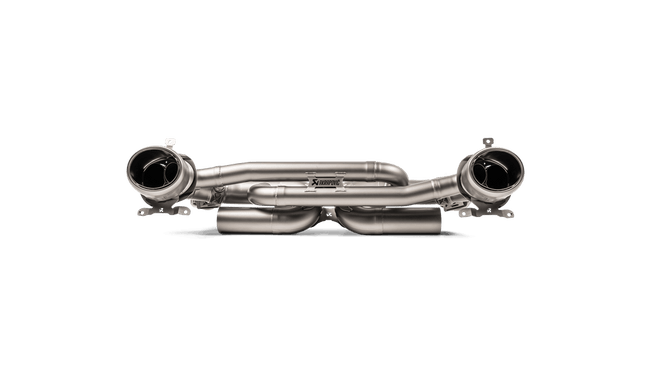 Akrapovic 'Slip-On Race Line' Titanium Exhaust System - 911 Carrera /S/4/4S/Cabriolet (992)