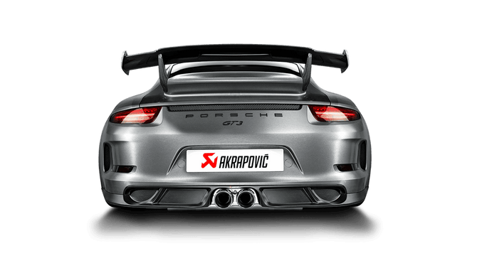 Akrapovic Slip-On Line Titanium Exhaust System - 911 GT3 (991)
