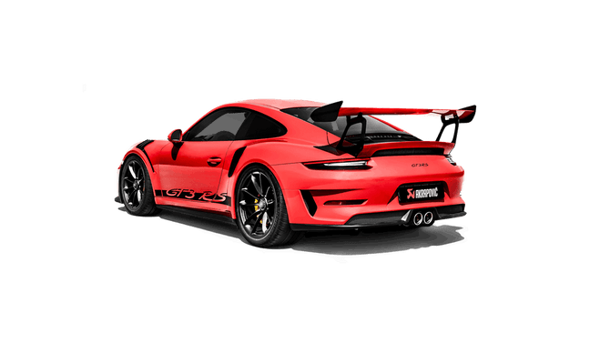 Akrapovic Slip-On Line Titanium Exhaust System - 911 GT3 RS (991.2) non OPF