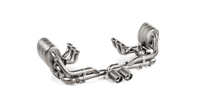 Akrapovic Evolution Header Set (Titanium) - 911 GT3 RS (991.2) - OPF/GPF