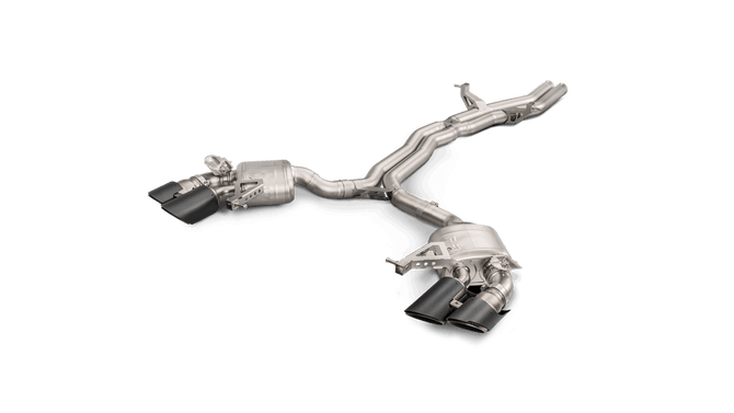 Akrapovic Evolution Line (Titanium) Exhaust System - Macan S + Turbo (95B)