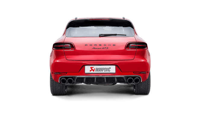 Akrapovic Evolution Line (Titanium) Exhaust System - Macan S + Turbo (95B)