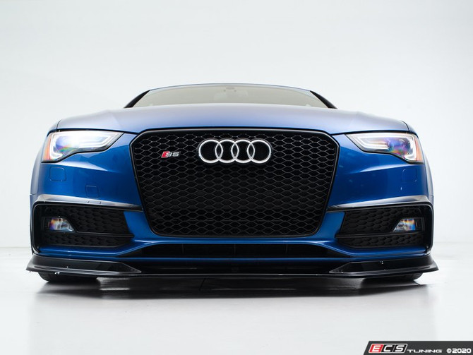 ECS Tuning Gloss Black Front Splitter - S5 Coupe B8.5