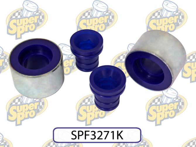Superpro Front Control Arm Lower-Inner Rear Bush Kit: High-Performance Standard Alignment - TT Mk2 2WD+Quattro