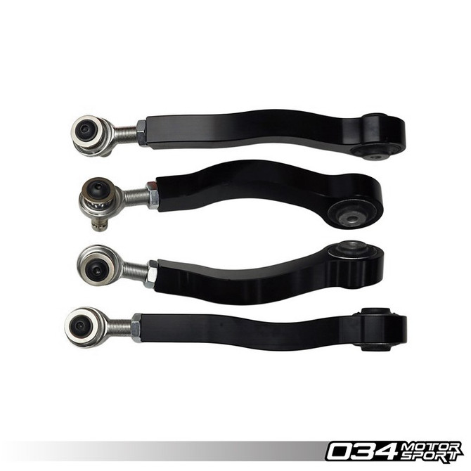 034motorsport Density Line Adjustable Upper Control Arm Kit, Track Spec, B8 Audi A4/S4/RS4, A5/S5/RS5, Q5/SQ5