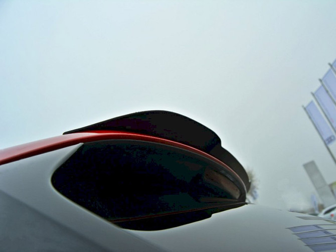 Maxton Design Gloss Black Spoiler Cap Audi S4/ A4 S-Line B9 Avant