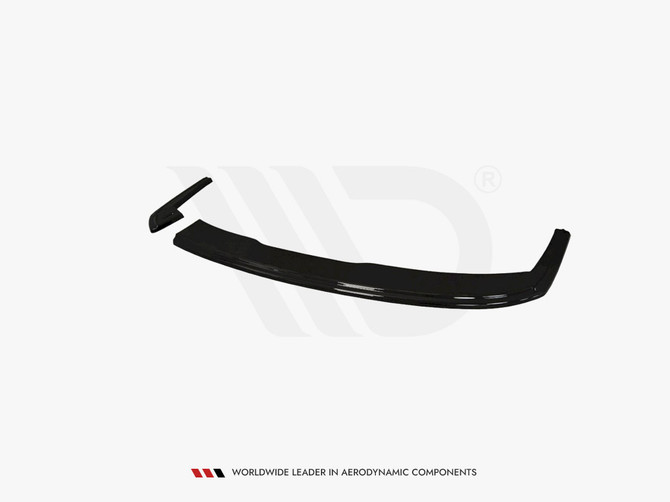 Maxton Design Gloss Black Rear Splitter Audi A4 B9 S-Line Sedan (2015 - Up)