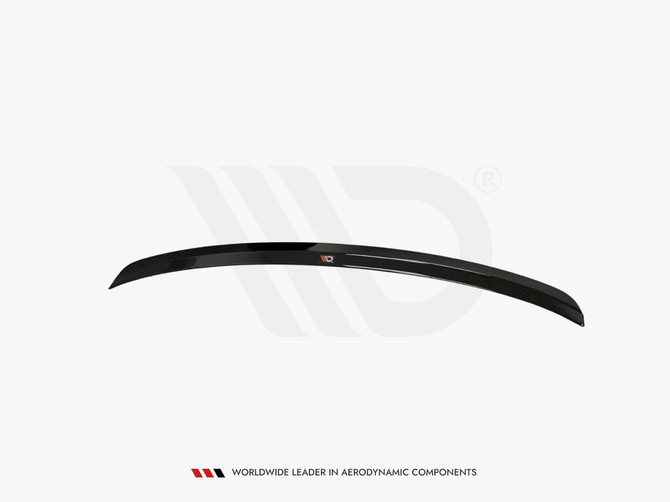 Maxton Design Gloss Black Spoiler Cap Audi A5 F5 S-Line Coupe (2016 - Up)