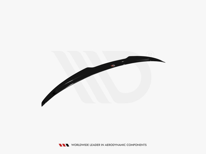 Maxton Design Gloss Black Spoiler Cap Audi A5 F5 S-Line Sportback (2016 - Up)