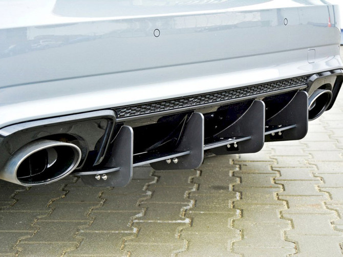 Maxton Design Rear Diffuser Audi RS3 8Va Sportback Pre-Facelift (2015-2016)