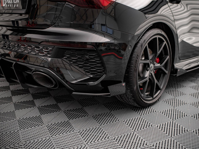 Maxton Design GLOSS FLAPS Rear Side Flaps Audi RS3 Sportback 8Y (2020-)