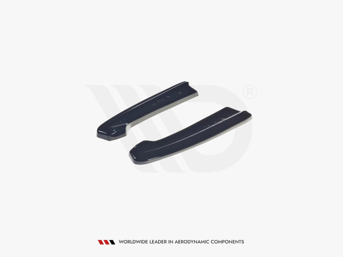 Maxton Design Gloss Black Rear Side Splitters Audi Rs4 B9 Avant (2017-2019)