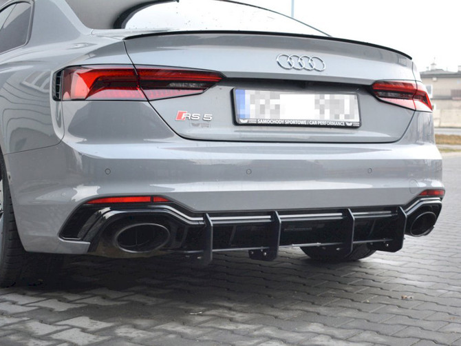 Maxton Design Rear Diffuser V.2 Audi Rs5 F5 Coupe / Sportback