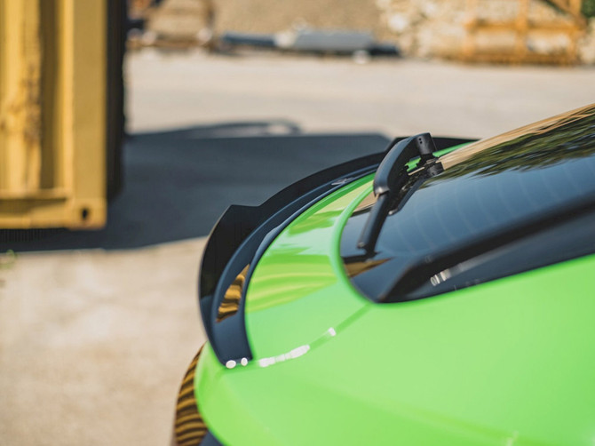 Maxton Design Gloss Black Spoiler Cap Audi RSQ3 (F3) / Q3 S-Line Sportback (2019-)