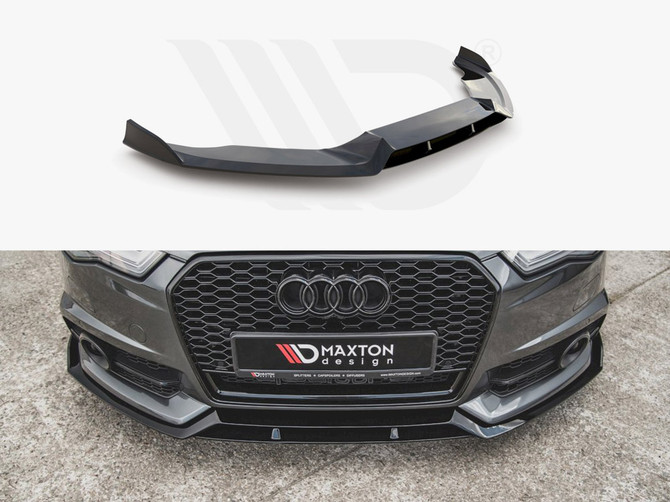 Maxton Design Front Splitter Audi S6/ A6 S-Line C7 Facelift