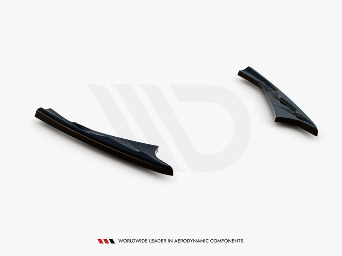 Maxton Design Gloss Black Rear Side Splitters Audi Sq8 Mk1 (2020-)