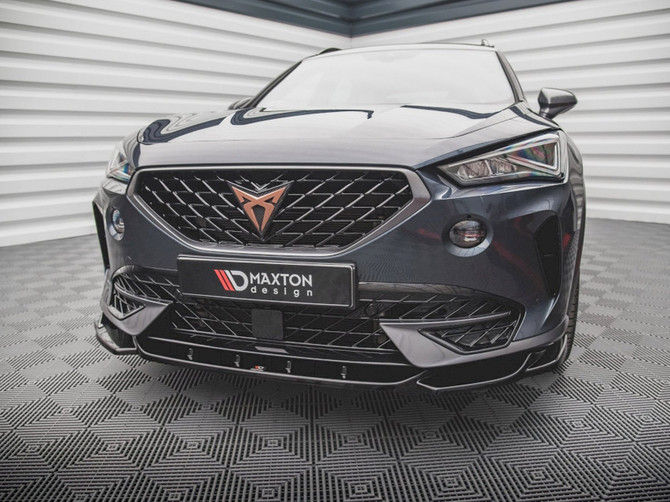 Maxton Design Gloss Black Front Splitter V1 Cupra Formentor (2020-)