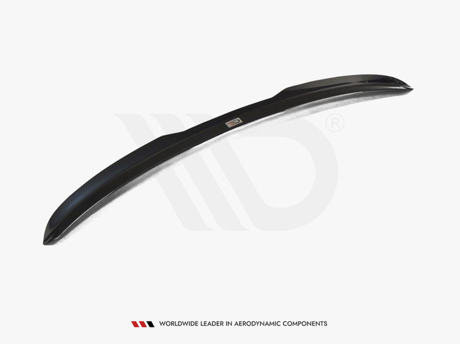 Maxton Design Gloss Black Spoiler Cap Seat Leon Iii Fr