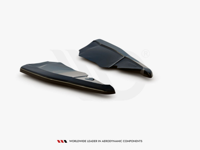 Maxton Design Gloss Black Rear Side Diffusers Skoda Kodiaq VRS (2019-)