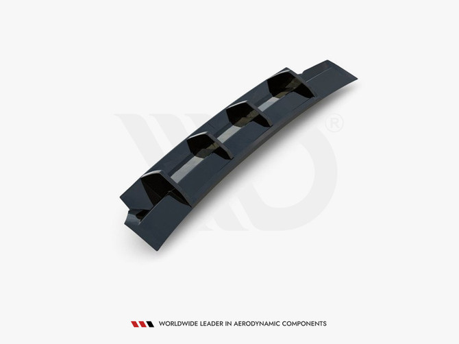 Maxton Design Gloss Black Rear Valance Skoda Kodiaq Sportline (2017-)