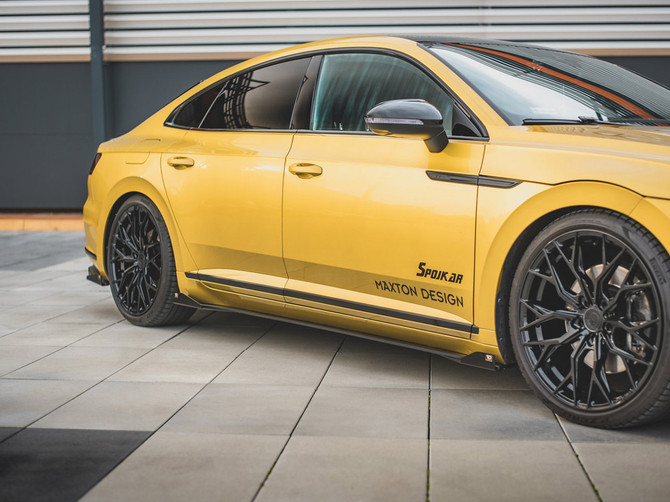 Maxton Design GLOSS FLAPS Side Flaps VW Arteon R-Line (2017-)