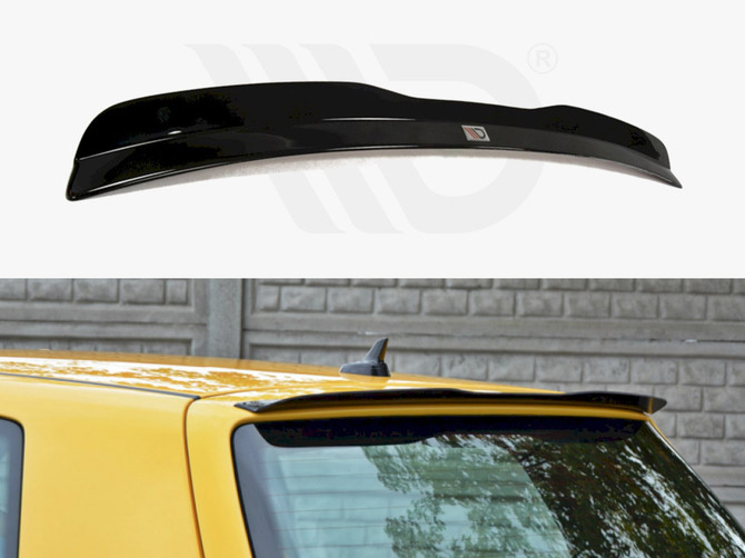 Maxton Design Gloss Black Spoiler Cap VW Golf 4