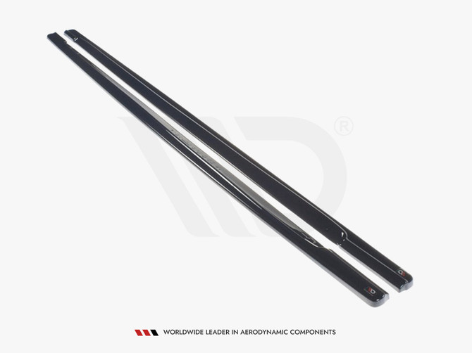 Maxton Design Gloss Black Side Skirts Diffusers VW Golf Mk6 GTI/ Gtd (2008-2012)