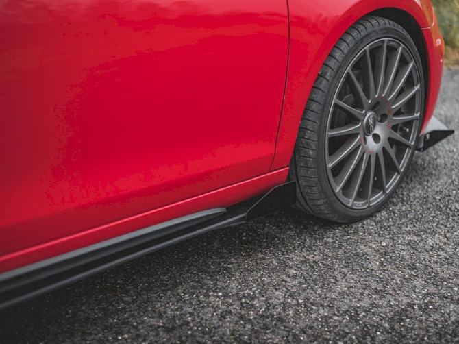 Maxton Design GLOSS FLAPS Side Flaps VW Golf GTI Mk6 (2008-2012)
