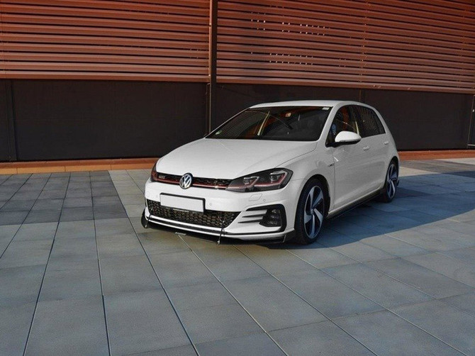Maxton Design Front Racing Splitter V.2 VW Golf GTI 7.5 (2017-19)