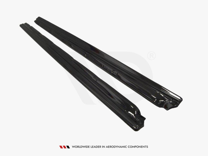 Maxton Design Gloss Black Side Skirts Diffusers VW Golf Mk7 Standard (2012-2016)