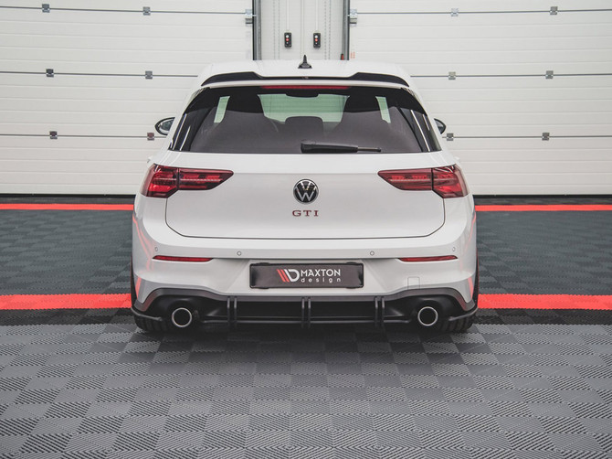 Maxton Design Black Racing Durability Rear Side Splitters VW Golf 8 GTI (2020-)