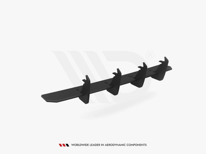 Maxton Design Black Racing Durability Rear Diffuser V2 VW Golf 8 GTI Clubsport (2020-)