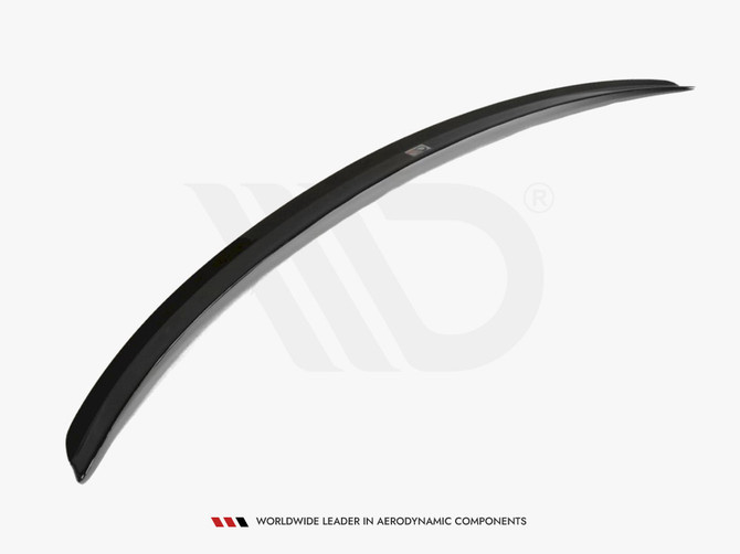 Maxton Design Gloss Black Spoiler Cap VW Passat Cc R36 Rline (Preface)