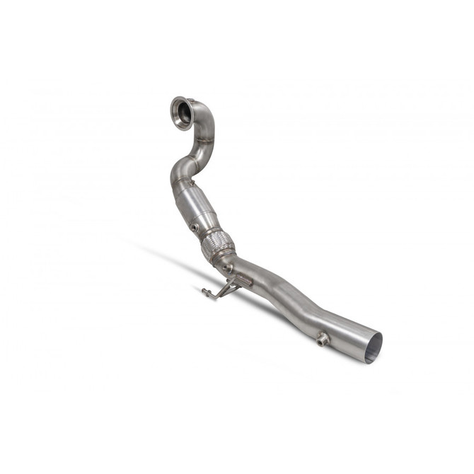 Scorpion Downpipe with high flow sports catalyst - Golf GTI MK8 & Clubsport