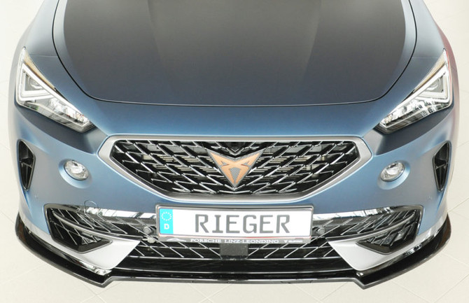 Rieger Front Splitter Gloss Black - Cupra Formentor VZ (KM)