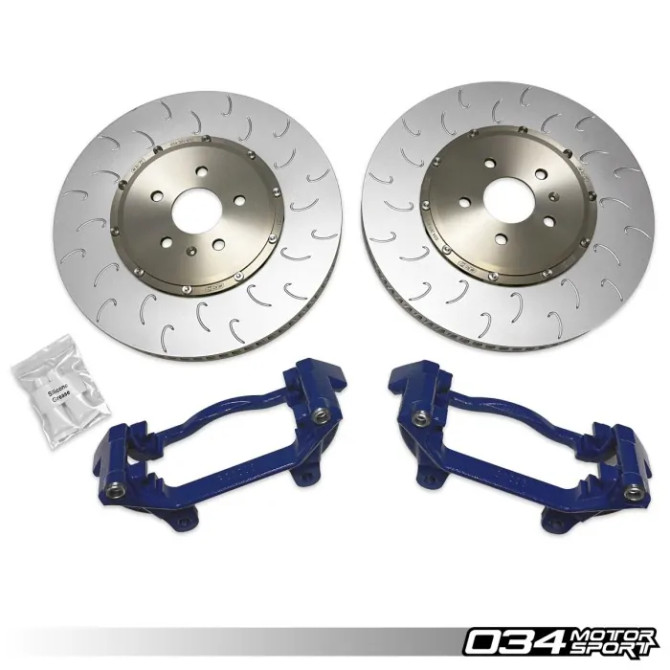 034Motorsport 2-Piece Floating Front Brake Discs 375mm Upgrade - Mk8 Golf R/8Y S3