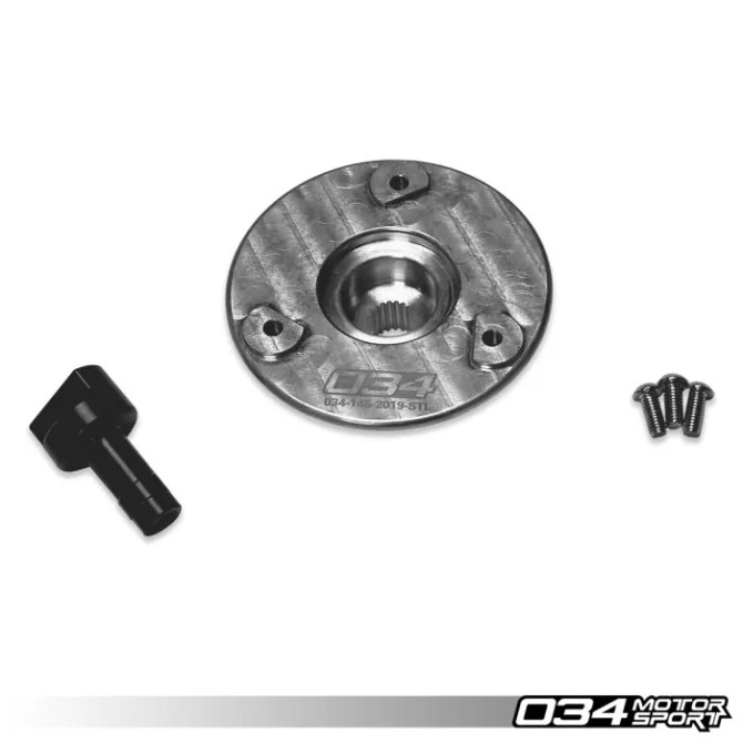 034 Motorsport - Billet CREC Supercharger Clutch Delete Kit Steel 3.0TFSI