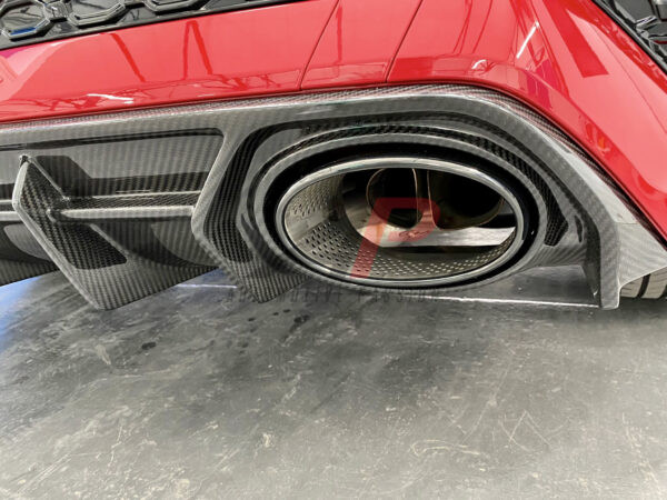 AP Design Dry Carbon Diffuser Gloss Twill - RS3 8Y