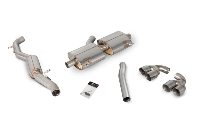 Scorpion Resonated cat-back system without valves  - S1 2.0 TFSi