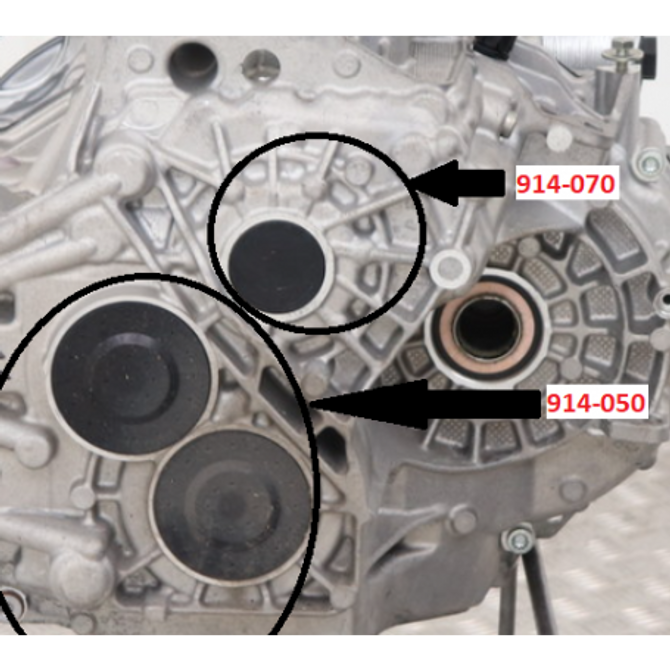 Elring Gearbox End Cap For DQ381 7 speed DSG - 914-050