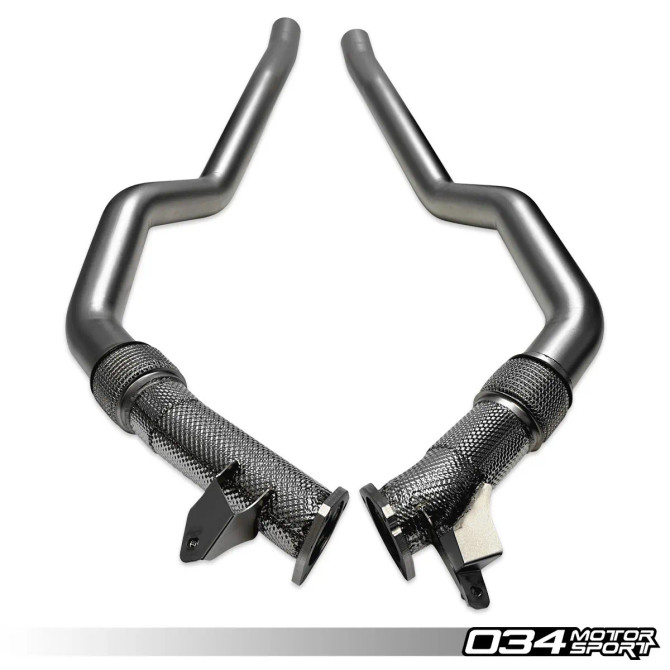 034Motorsport Res-X Resonator Delete, Audi C8 RS6/RS7 4.0TT