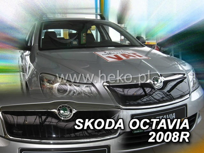 Team Heko Winter Cover - SKODA OCTAVIA II 2007 - 2013 (Upper Grille)